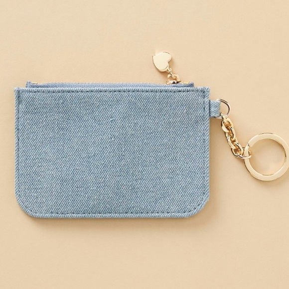 Anthropologie x Frasier Sterling Coin Purse Key Chain - Picture 2 of 8